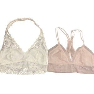 Aerie women’s lace bralettes - lot of 2 - (size medium)